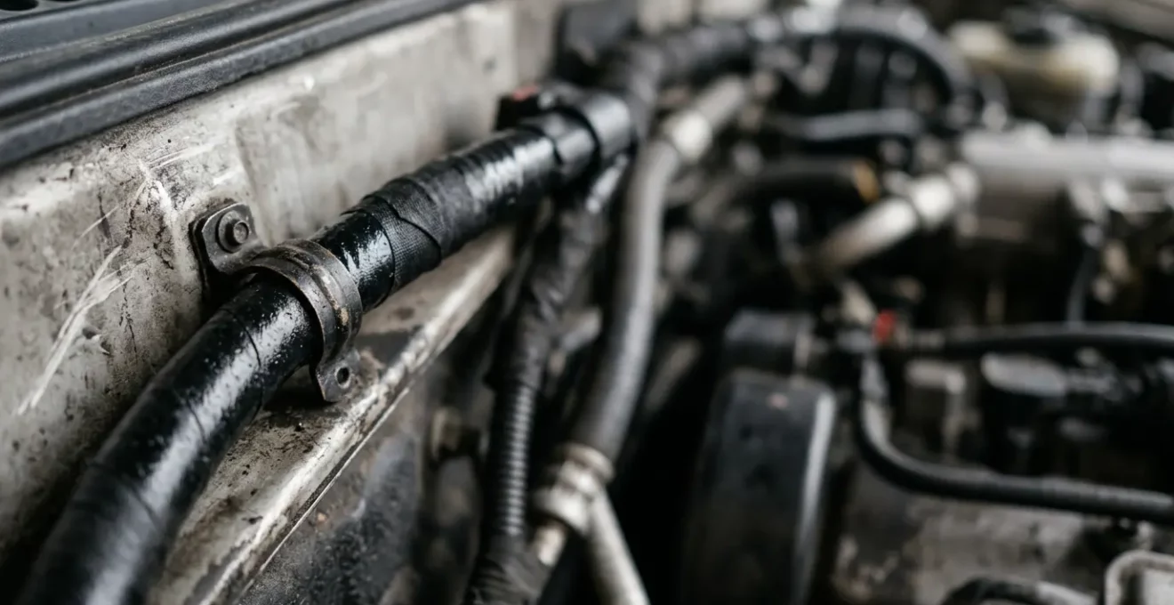 Câble électrique endommagé par des rongeurs avec application de vernis répulsif protecteur