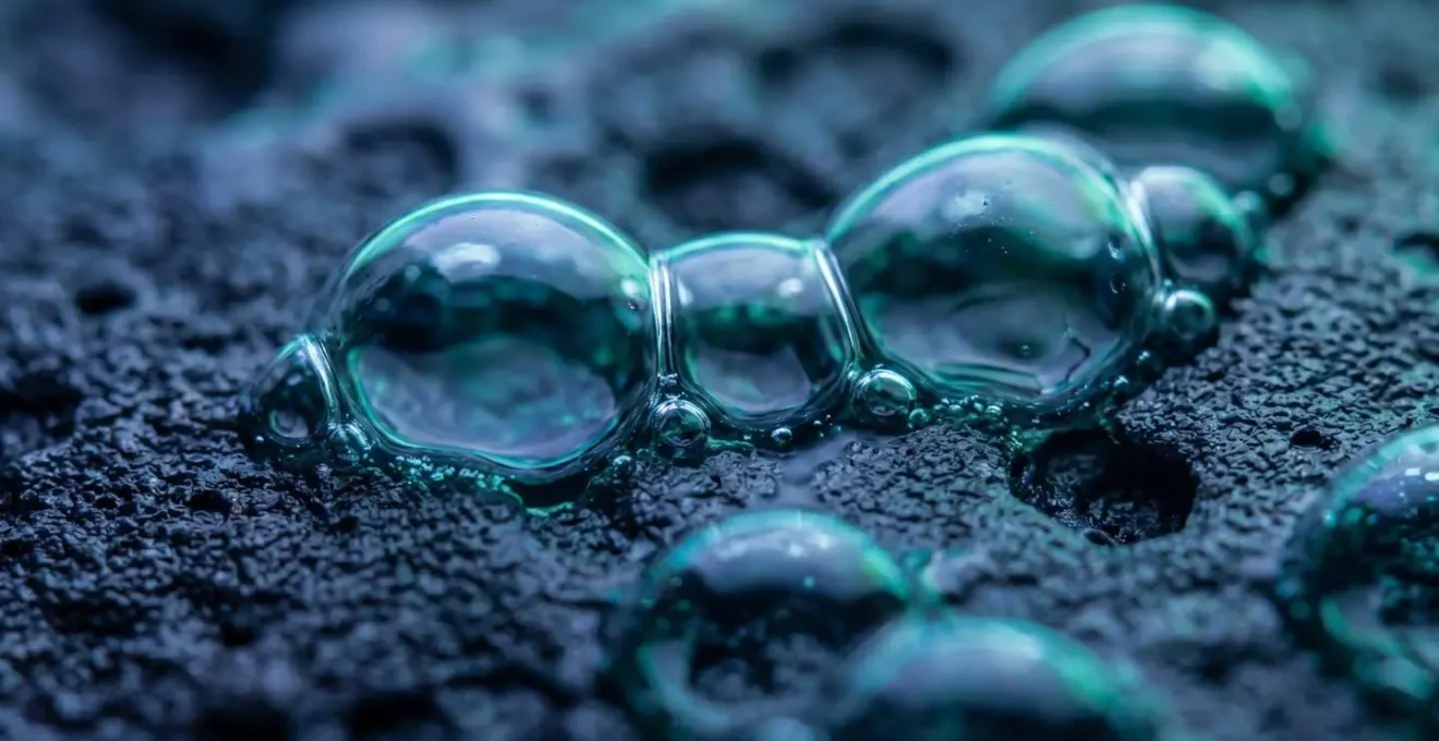 Visualisation abstraite du processus d'oxydation moléculaire par l'ozone